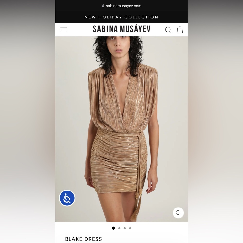 Sabina Musayev Blake Dress XS